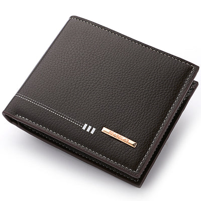 Multi-functional Multiple Card Slots Retro Men's Short Wallet