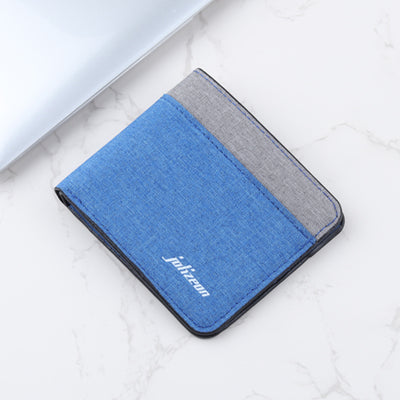 Personalized Trendy Niche Contrast Color Wallet Men's Wallet