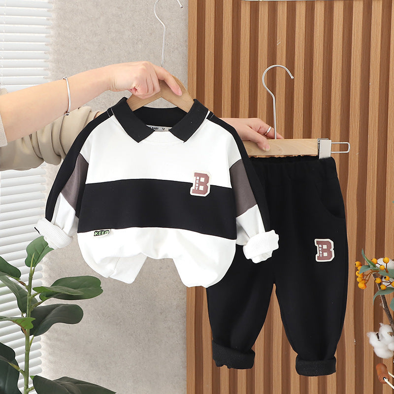 boys spring clothing casual suit fashionable