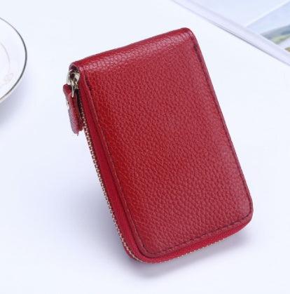 Korean Version Of Nylon Organ Leather Coin Wallet