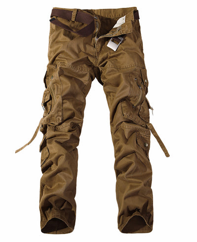 Men's Multi-pocket Washed Hot Sale Cargo Pants