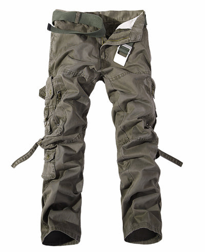 Men's Multi-pocket Washed Hot Sale Cargo Pants